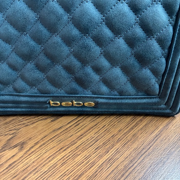 Bebe blue Metallic Quilted Shoulder Bag - Picture 9 of 16
